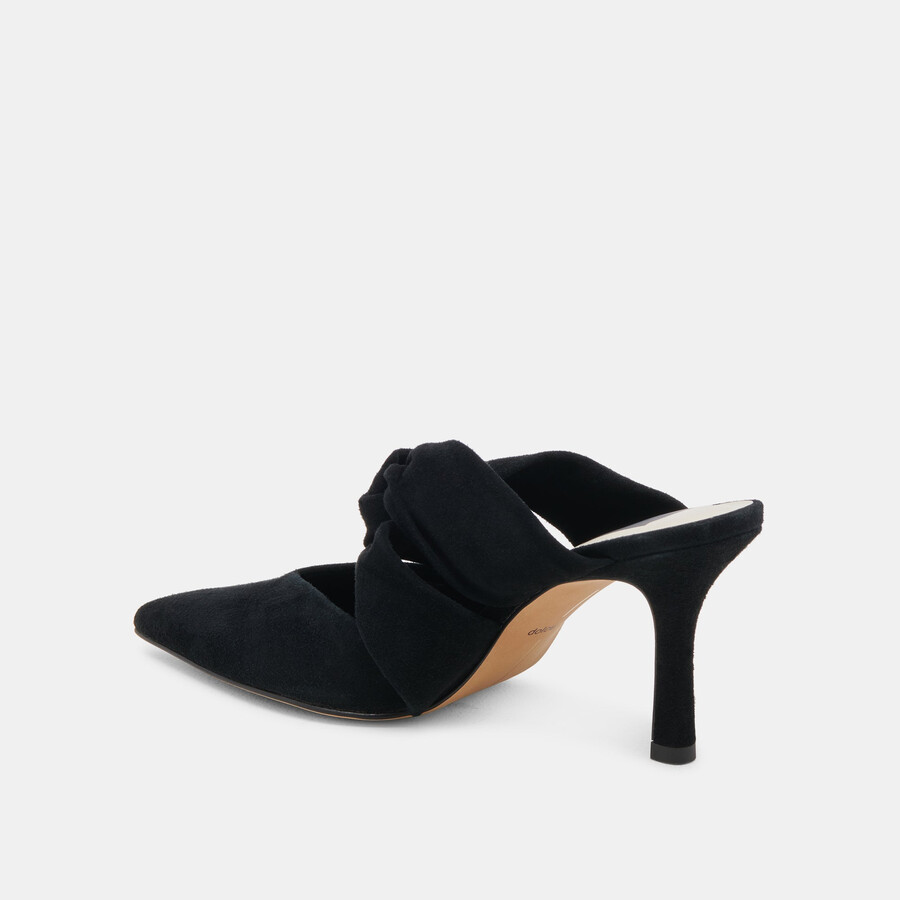 kelsy heels onyx wildleder
