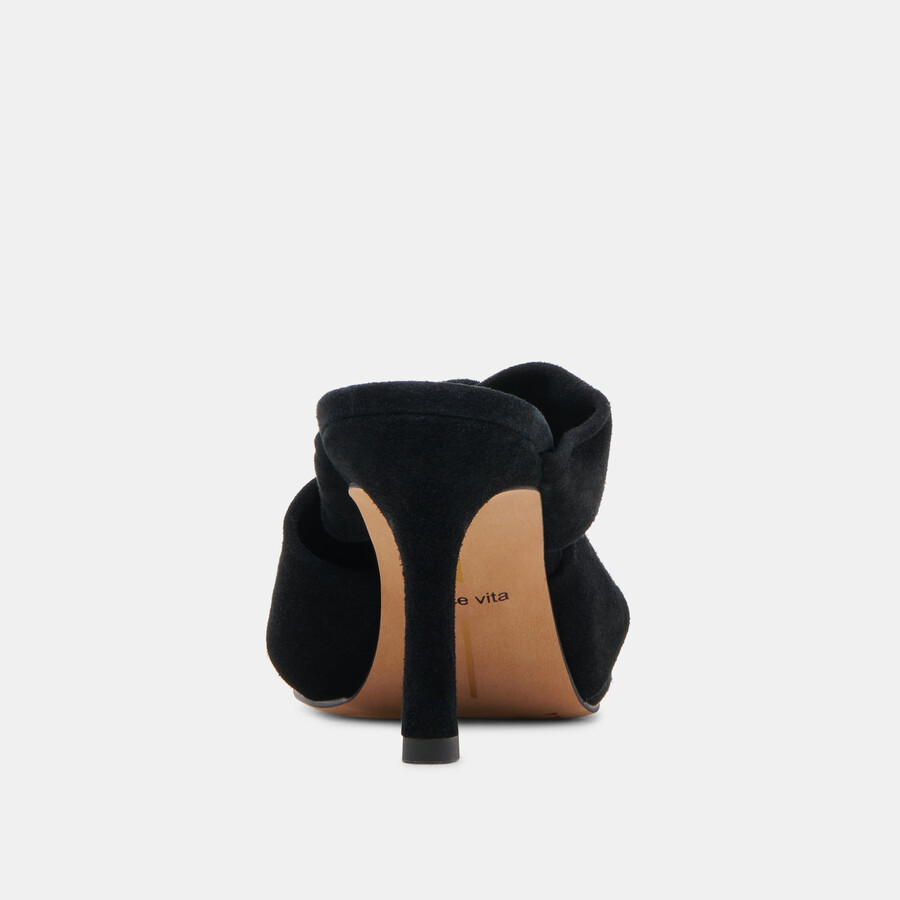 kelsy heels onyx wildleder