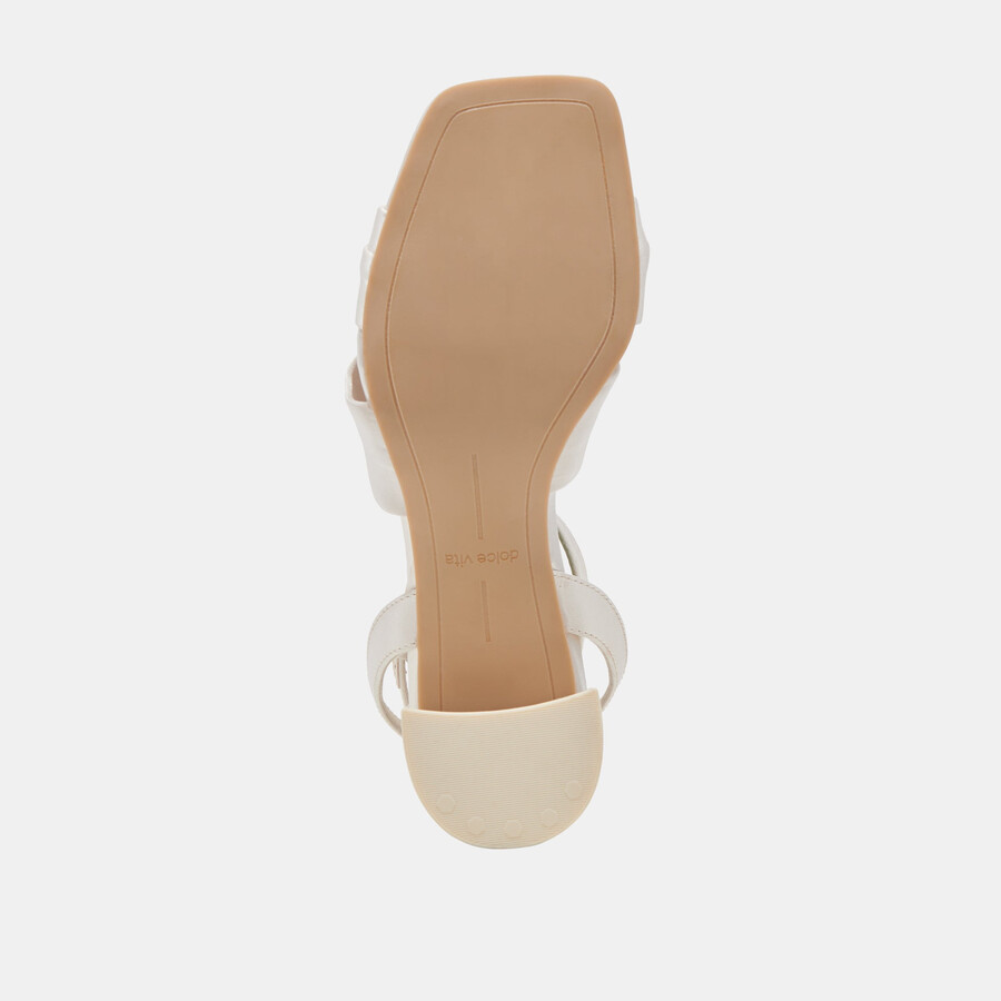 brenna heels elfenbein satin