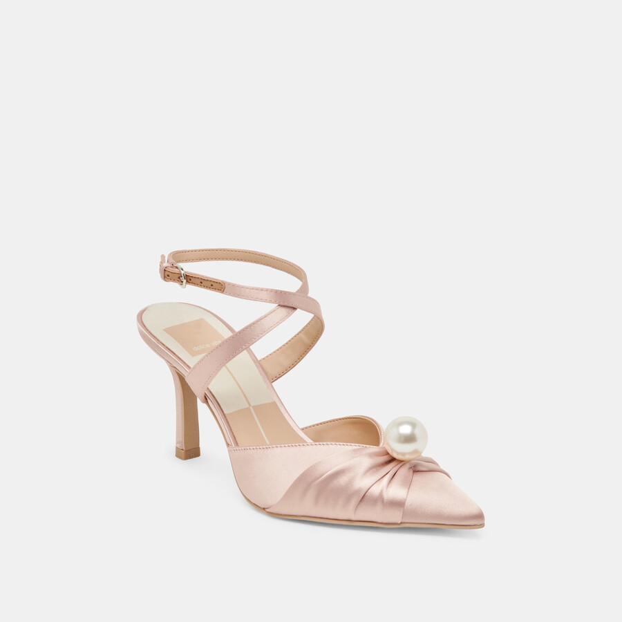 kaysey heels hellrosa satin