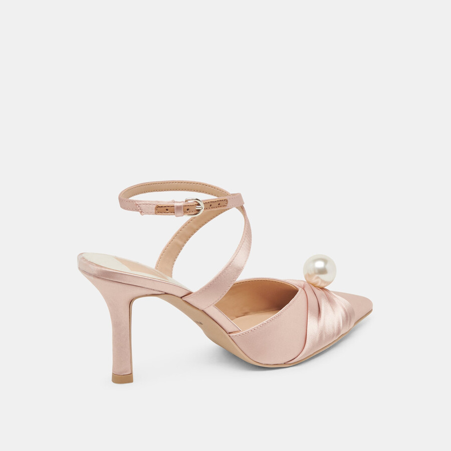 kaysey heels hellrosa satin