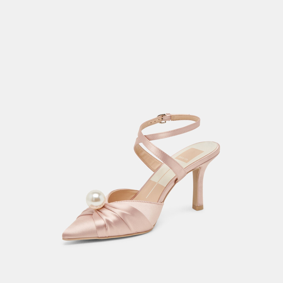 kaysey heels hellrosa satin
