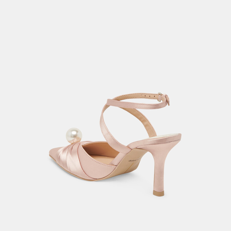 kaysey heels hellrosa satin