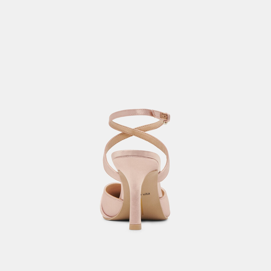 kaysey heels hellrosa satin