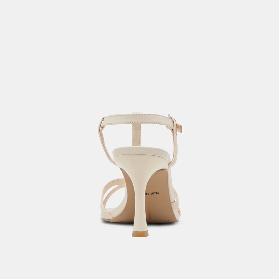 liane heels bone crinkle lackleder