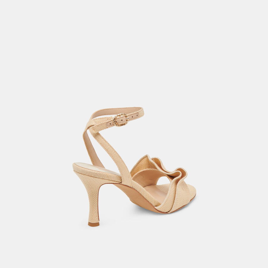 lunete heels hellnatur gewebtes raffia