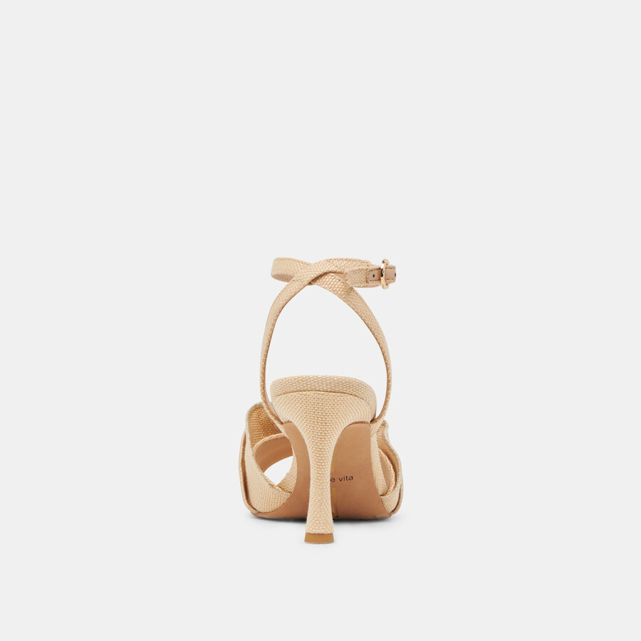 lunete heels hellnatur gewebtes raffia