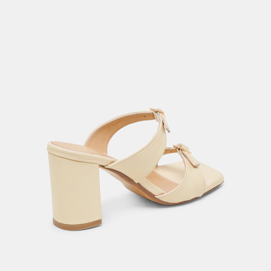 shane heels hellgelb crinkle-lackleder