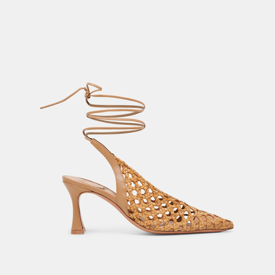 gesica heels natur gewebt