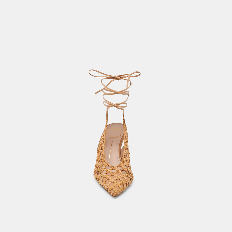 gesica heels natur gewebt