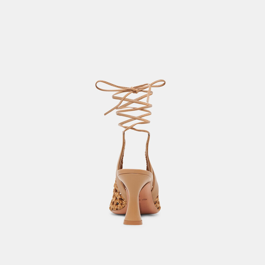 gesica heels natur gewebt