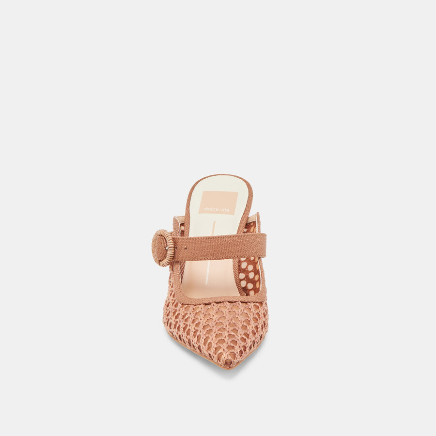 keekee heels sattelgewebtes raffia