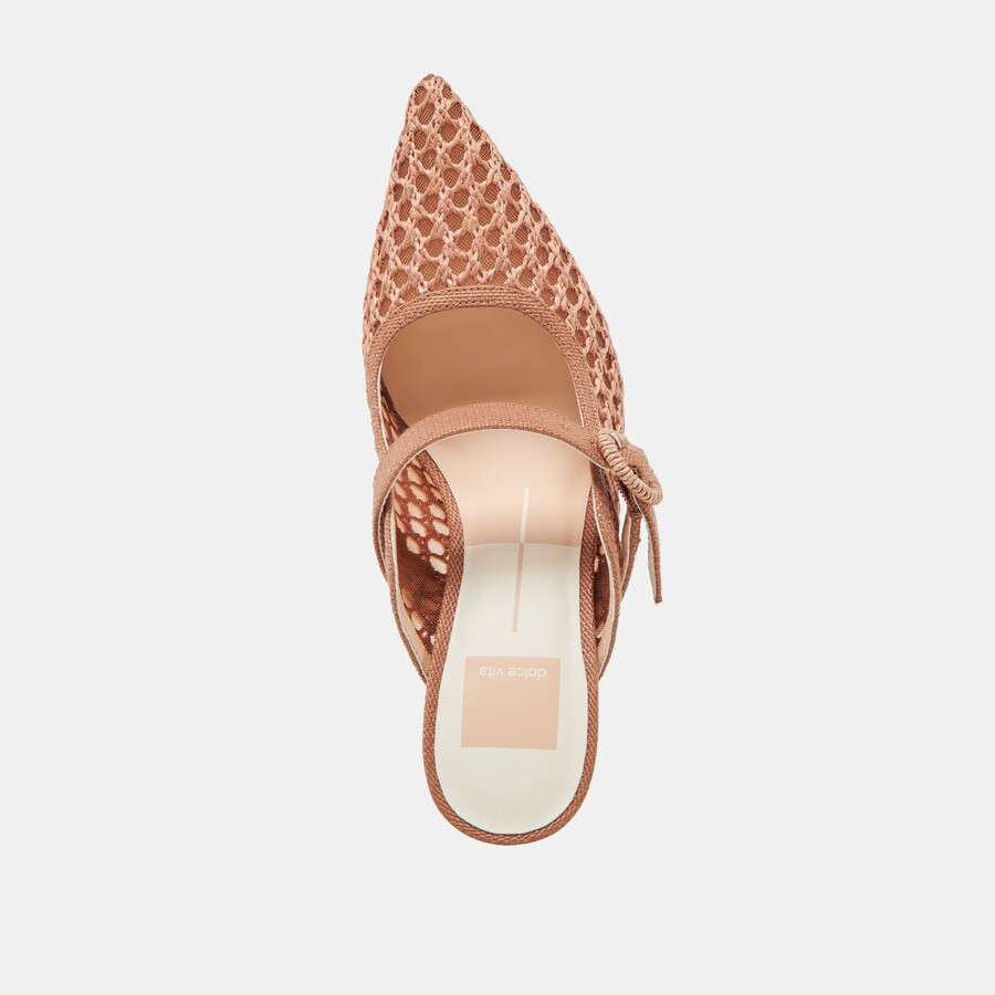 keekee heels sattelgewebtes raffia