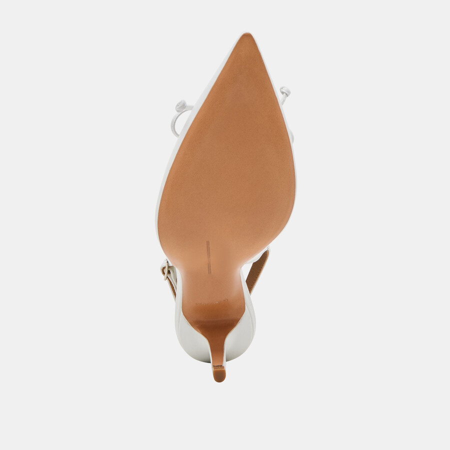 geena heels weißes leder