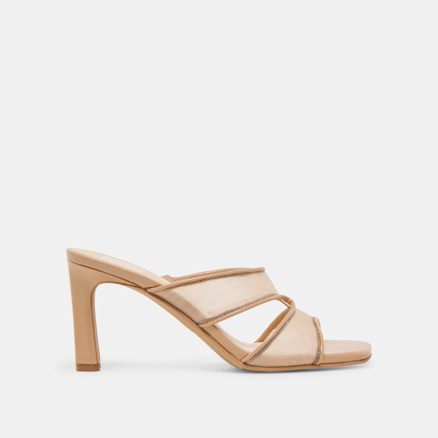 gitel heels hellbraunes mesh