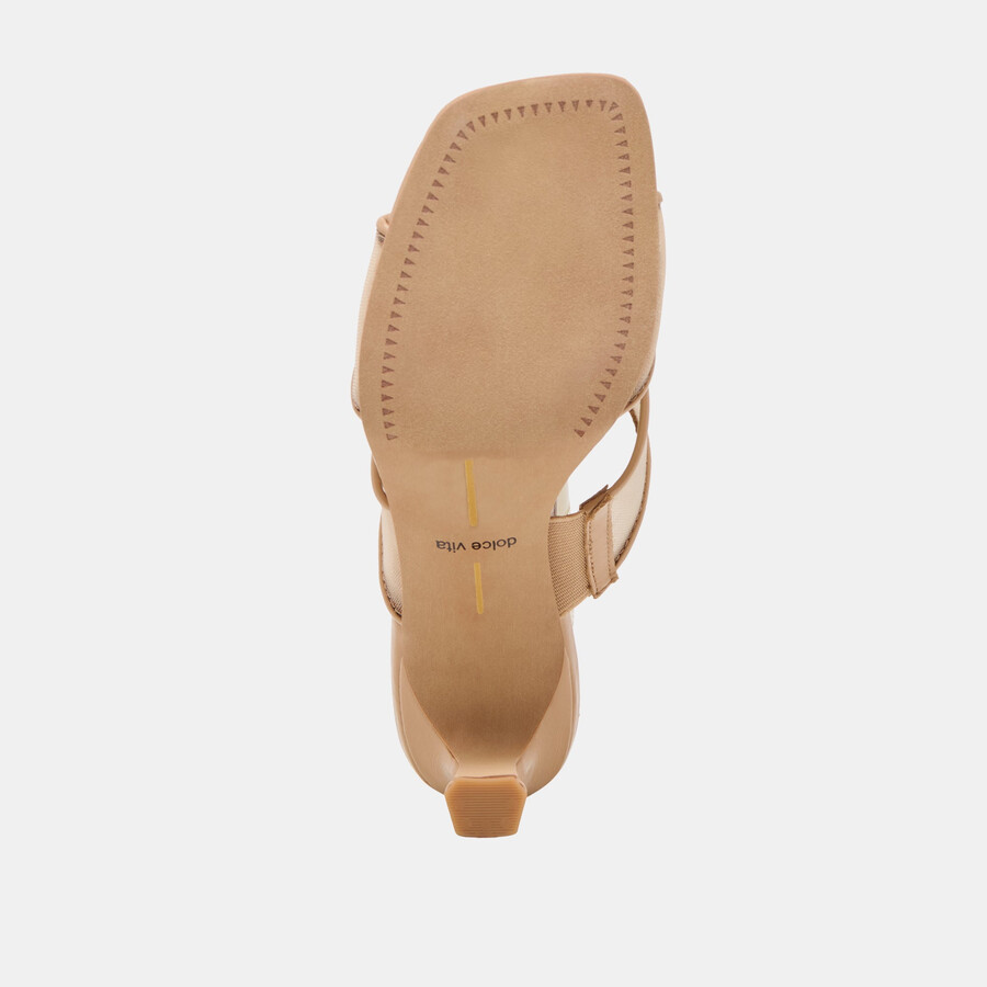 gitel heels hellbraunes mesh