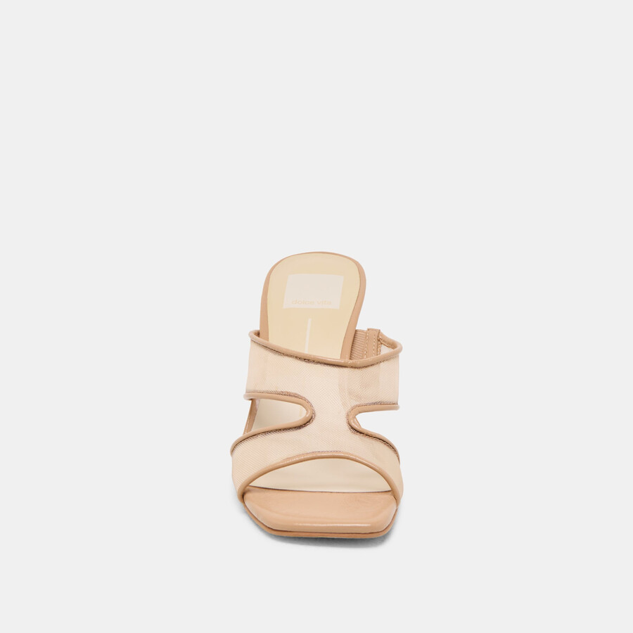 gitel heels hellbraunes mesh