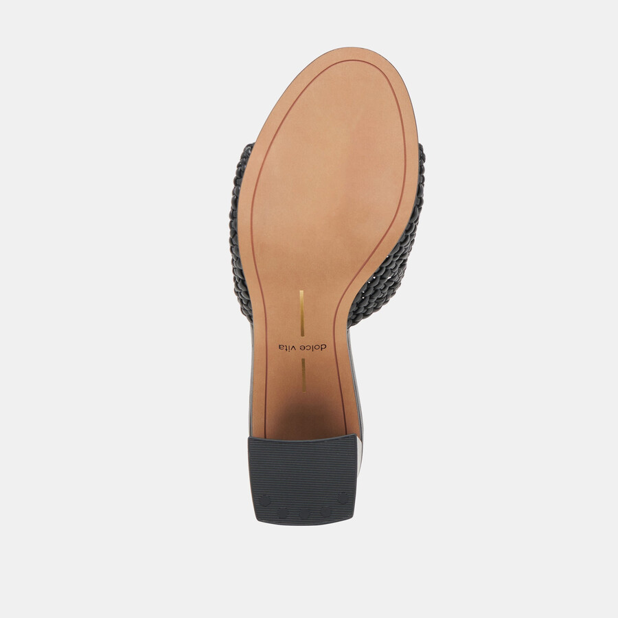 margoe heels schwarz gewebt stella