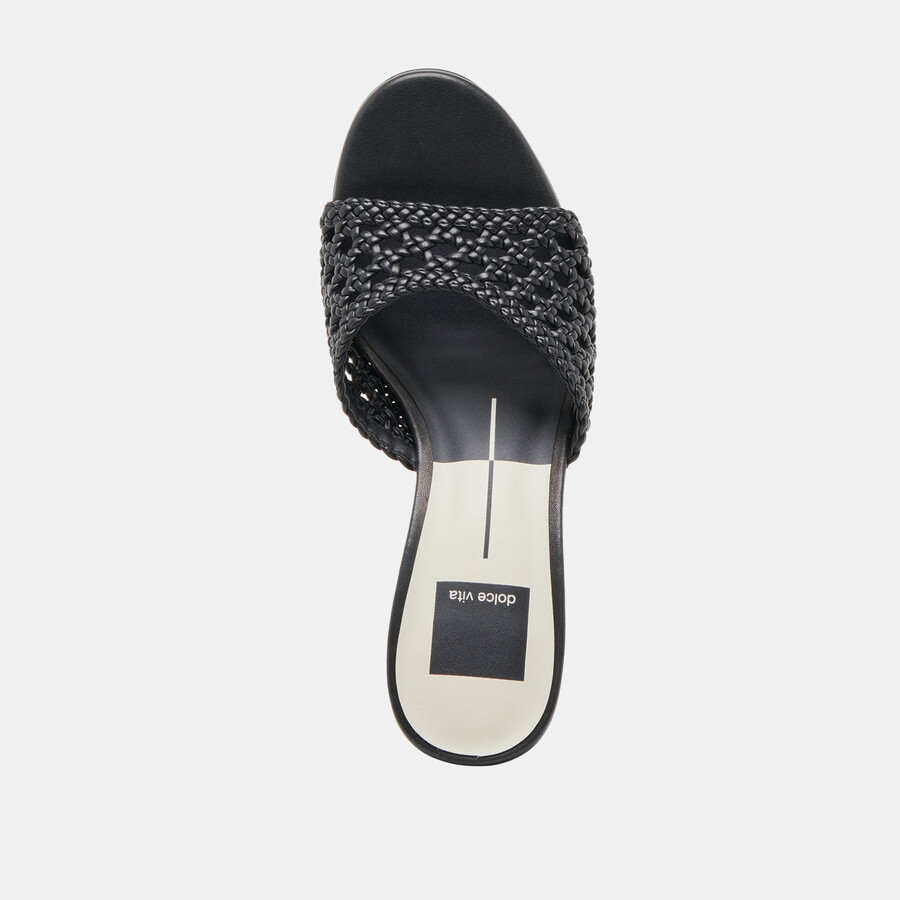 margoe heels schwarz gewebt stella
