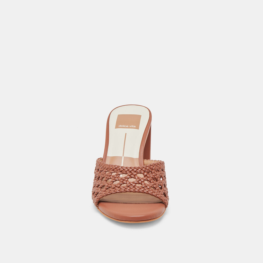 margoe heels cognac woven stella