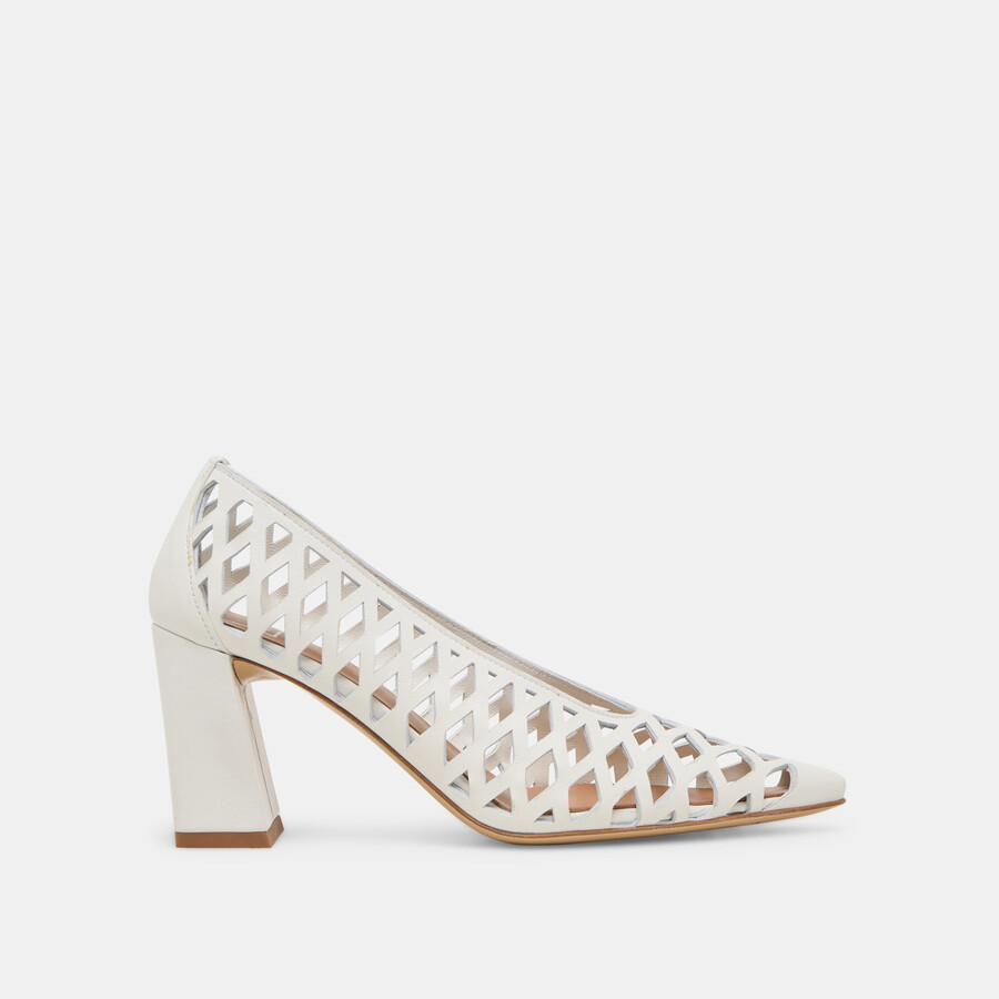 tanya heels aus gewebtem leder