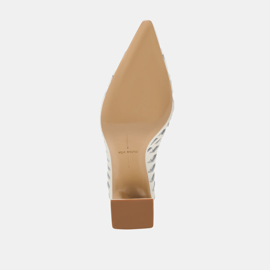 tanya heels aus gewebtem leder