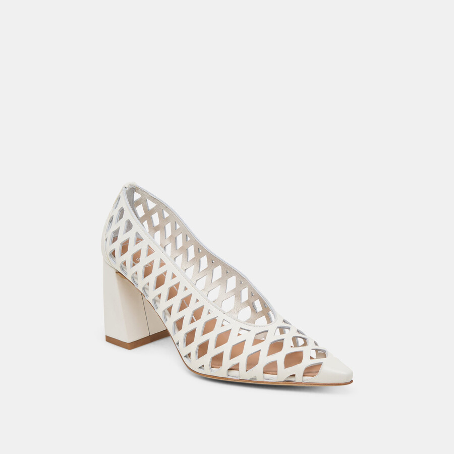 tanya heels aus gewebtem leder