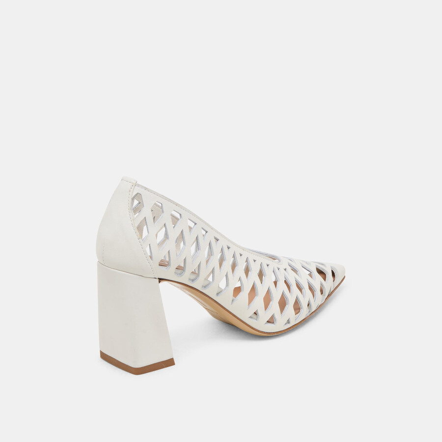 tanya heels aus gewebtem leder
