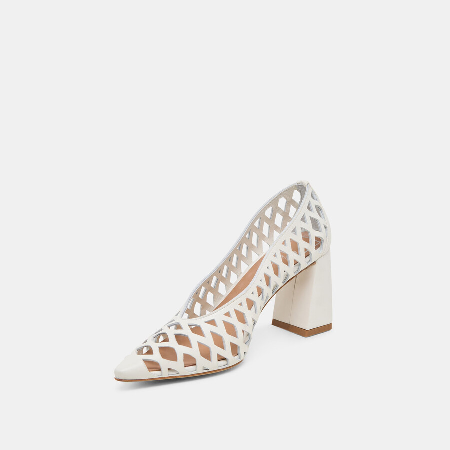 tanya heels aus gewebtem leder