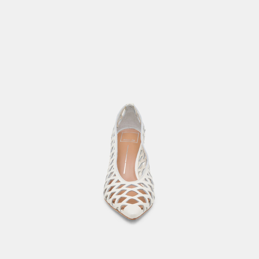 tanya heels aus gewebtem leder