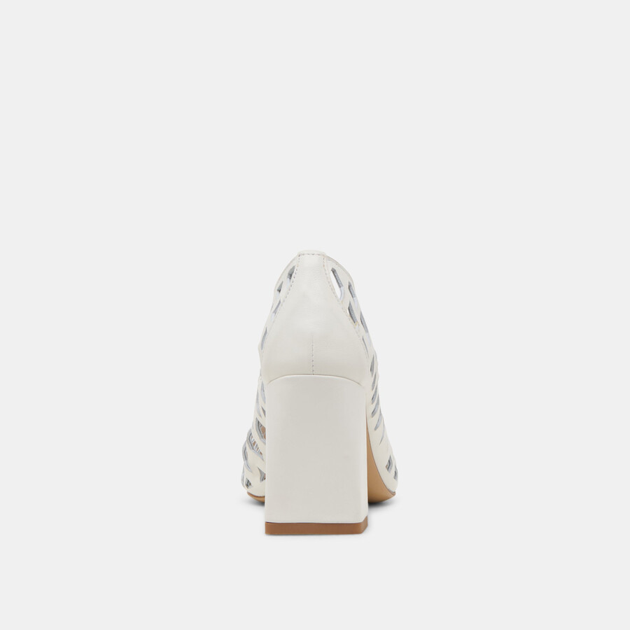 tanya heels aus gewebtem leder