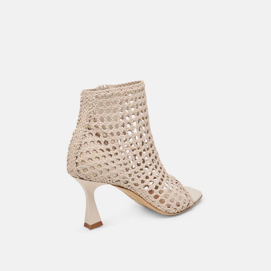 quin heels knochengewebtes leder