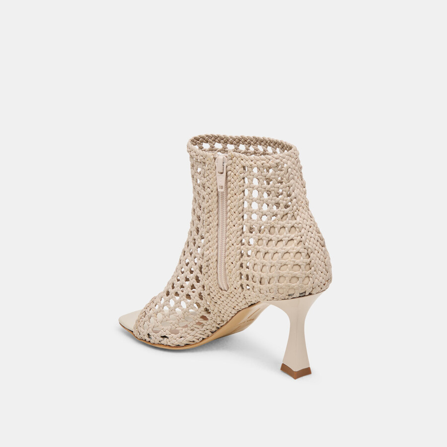 quin heels knochengewebtes leder