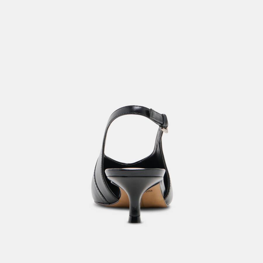 alenna heels midnight crinkle lackleder