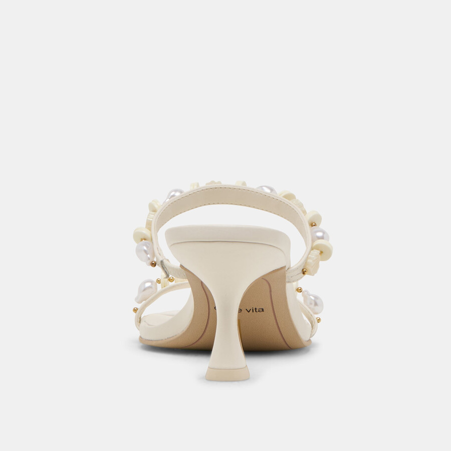 grason heels weißes leder
