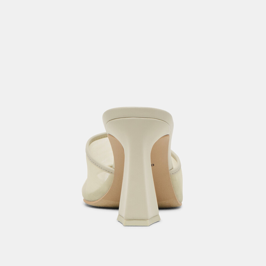 narda heels in hellgrün-mesh