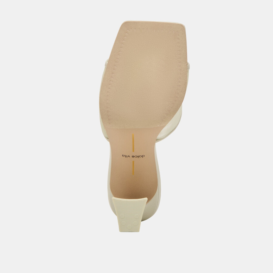 narda heels in hellgrün-mesh