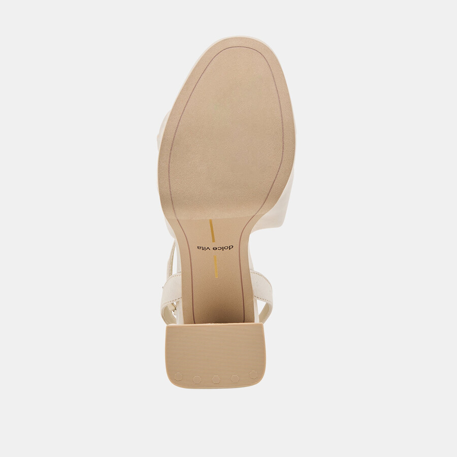 parlo heels elfenbein satin
