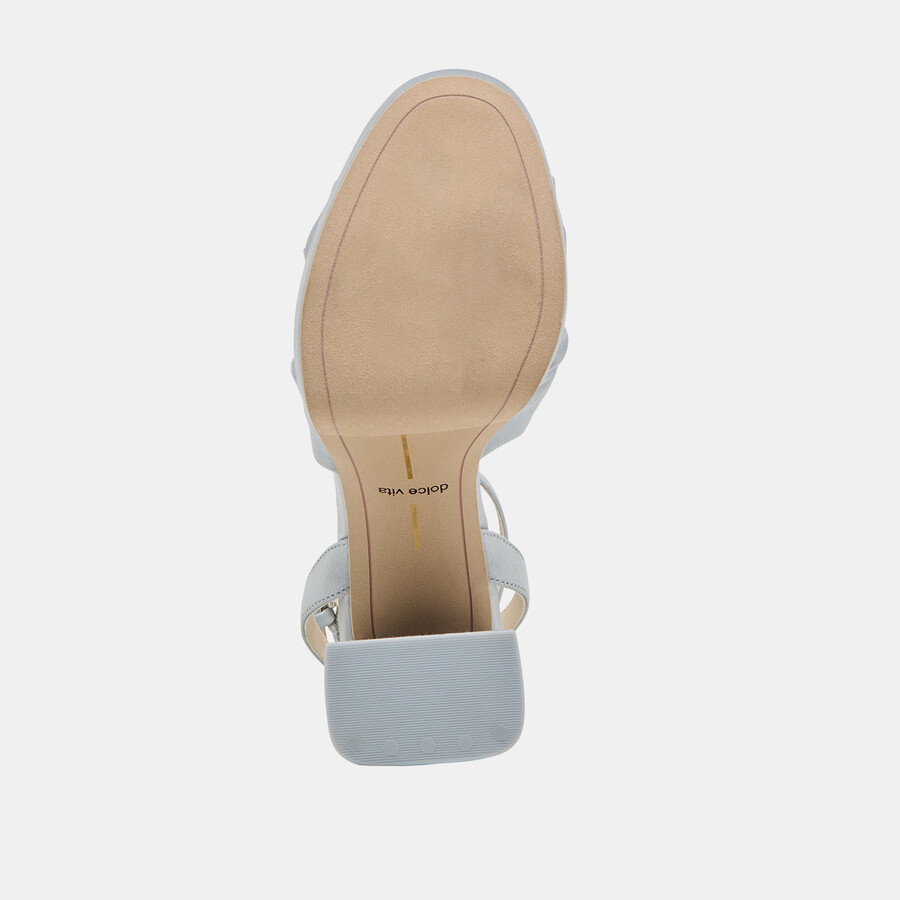 parlo heels hellblauer satin