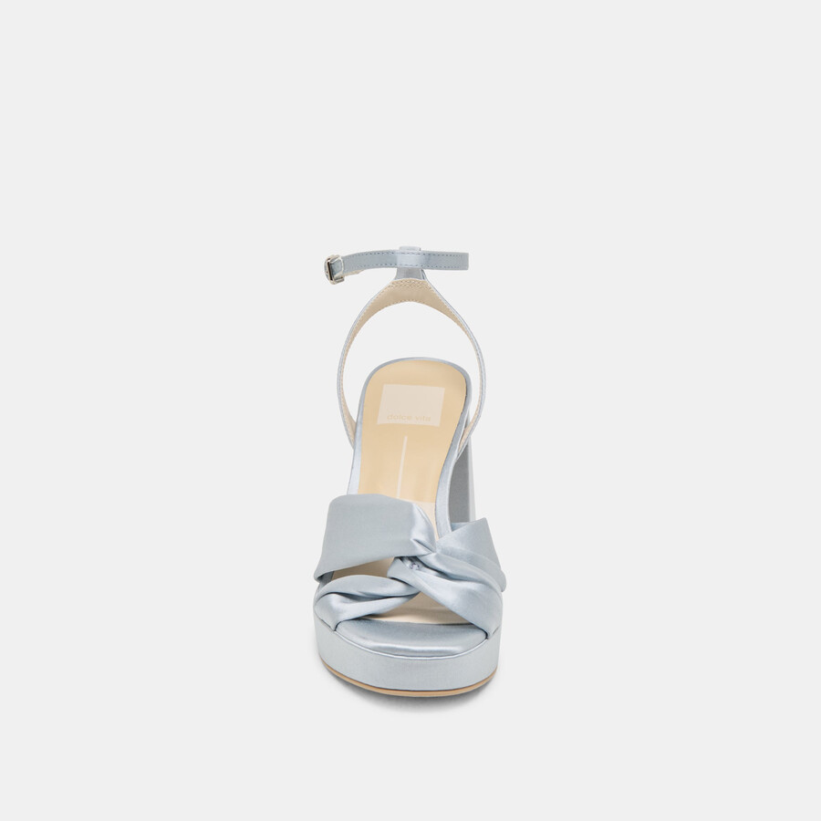 parlo heels hellblauer satin