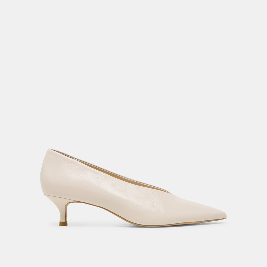 alwyn heels bone crinkle lackleder