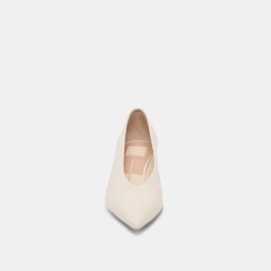 alwyn heels bone crinkle lackleder