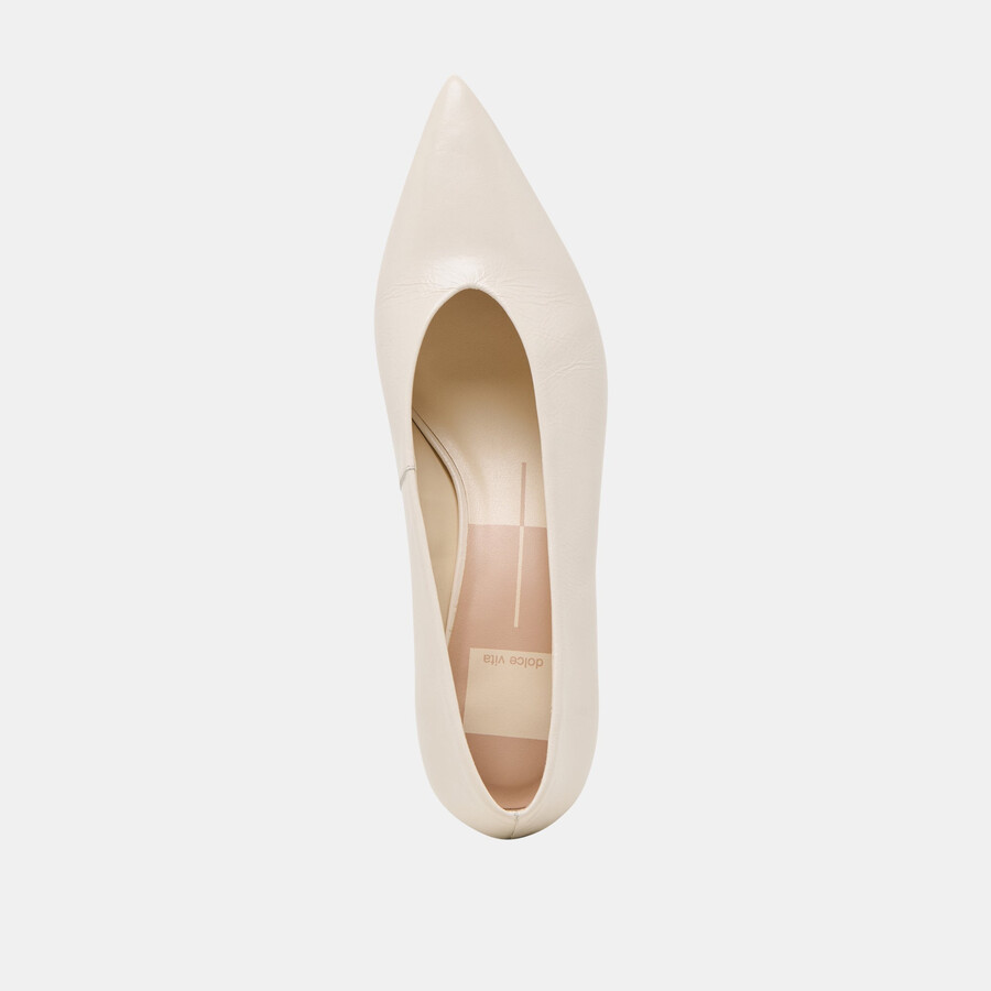 alwyn heels bone crinkle lackleder