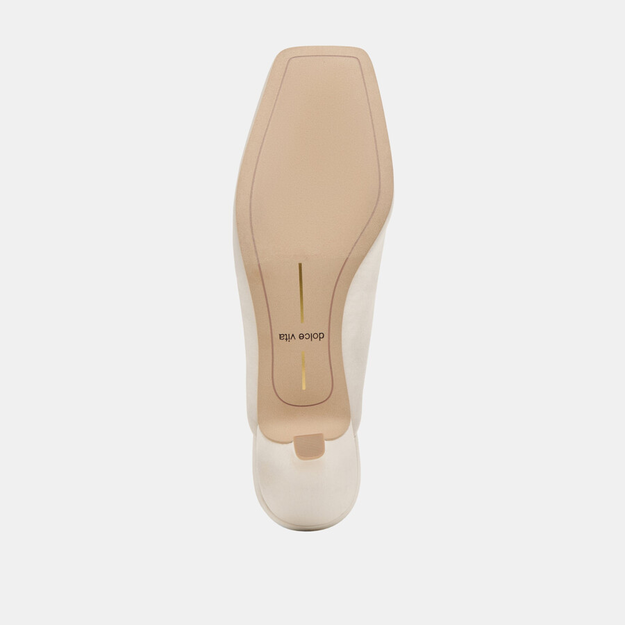 umara heels elfenbein satin