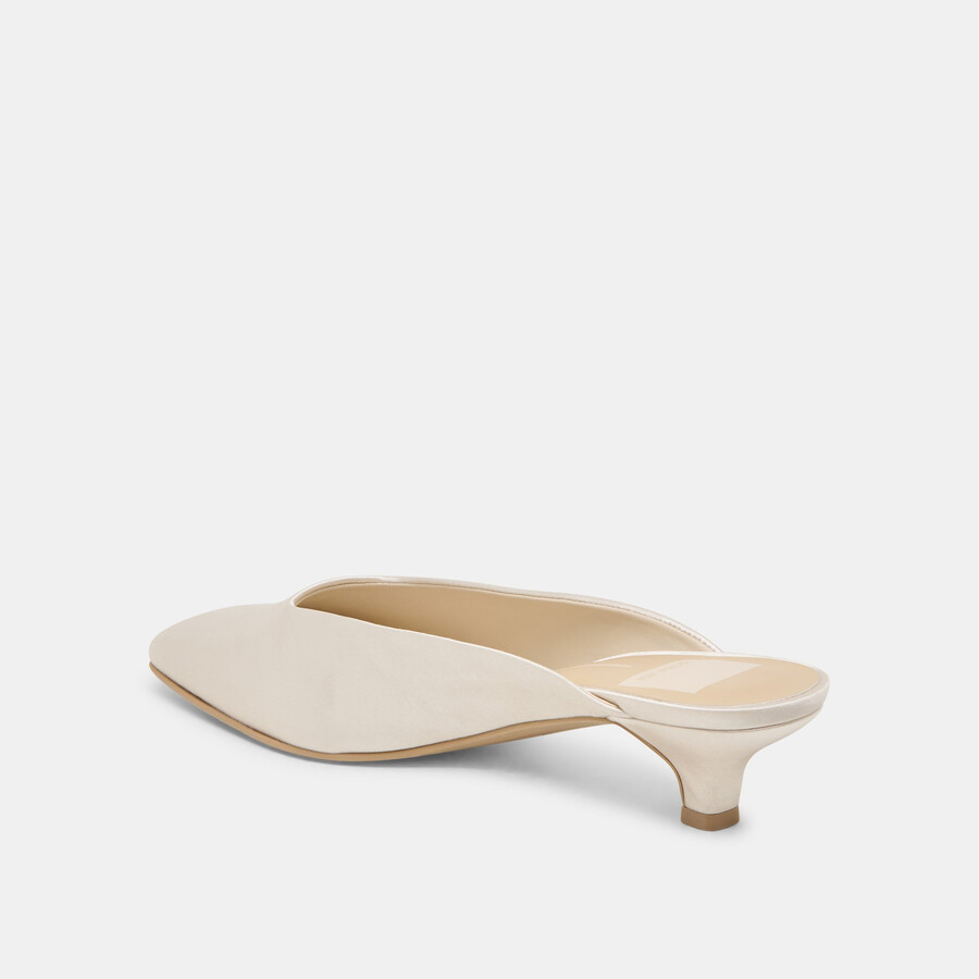 umara heels elfenbein satin
