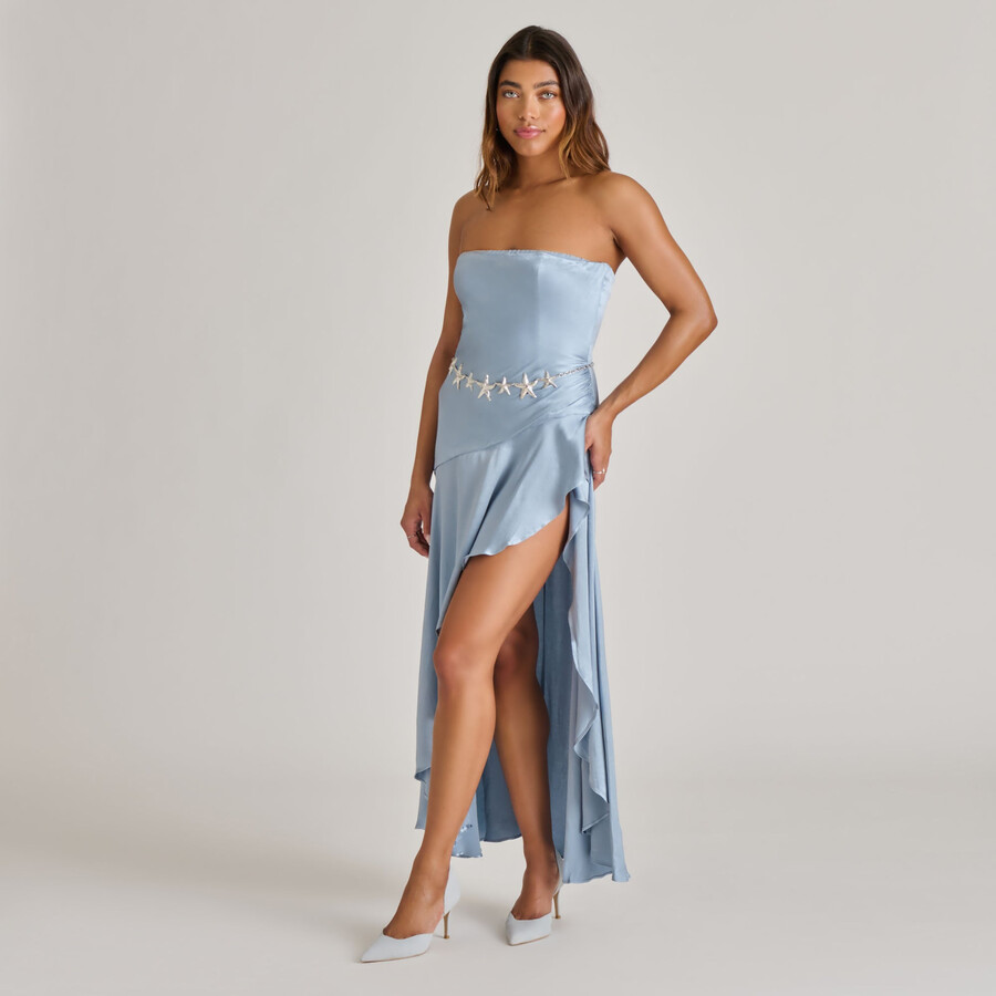 eloy heels hellblaues wildleder