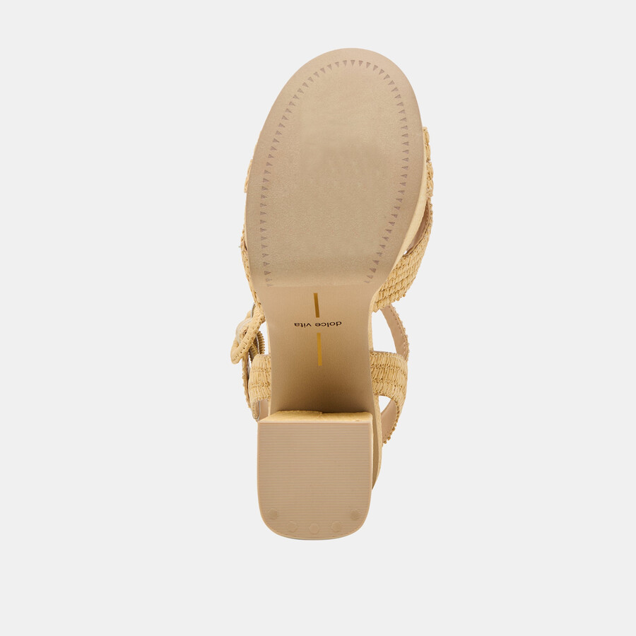 bety heels hellnatur gewebtes raffia