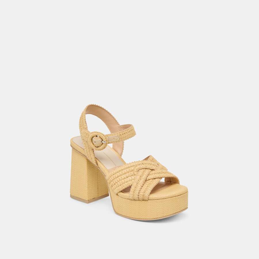 bety heels hellnatur gewebtes raffia