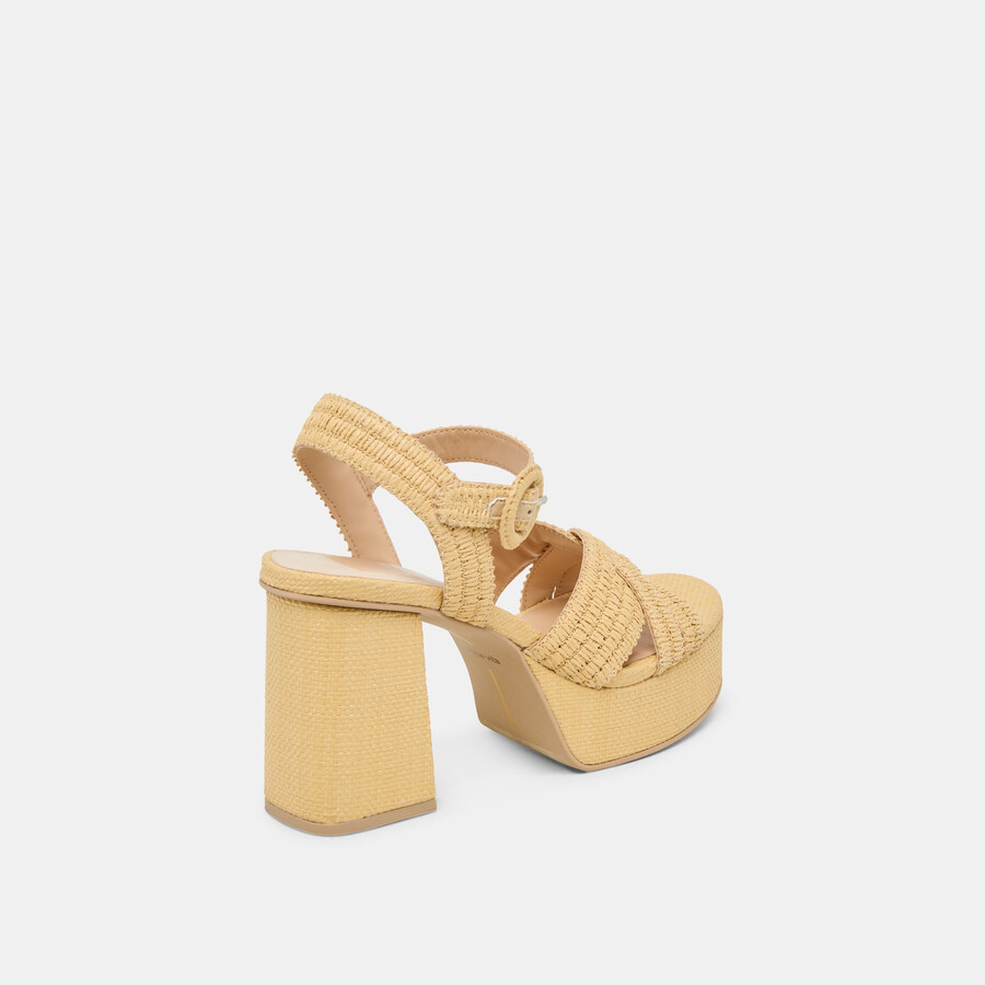 bety heels hellnatur gewebtes raffia