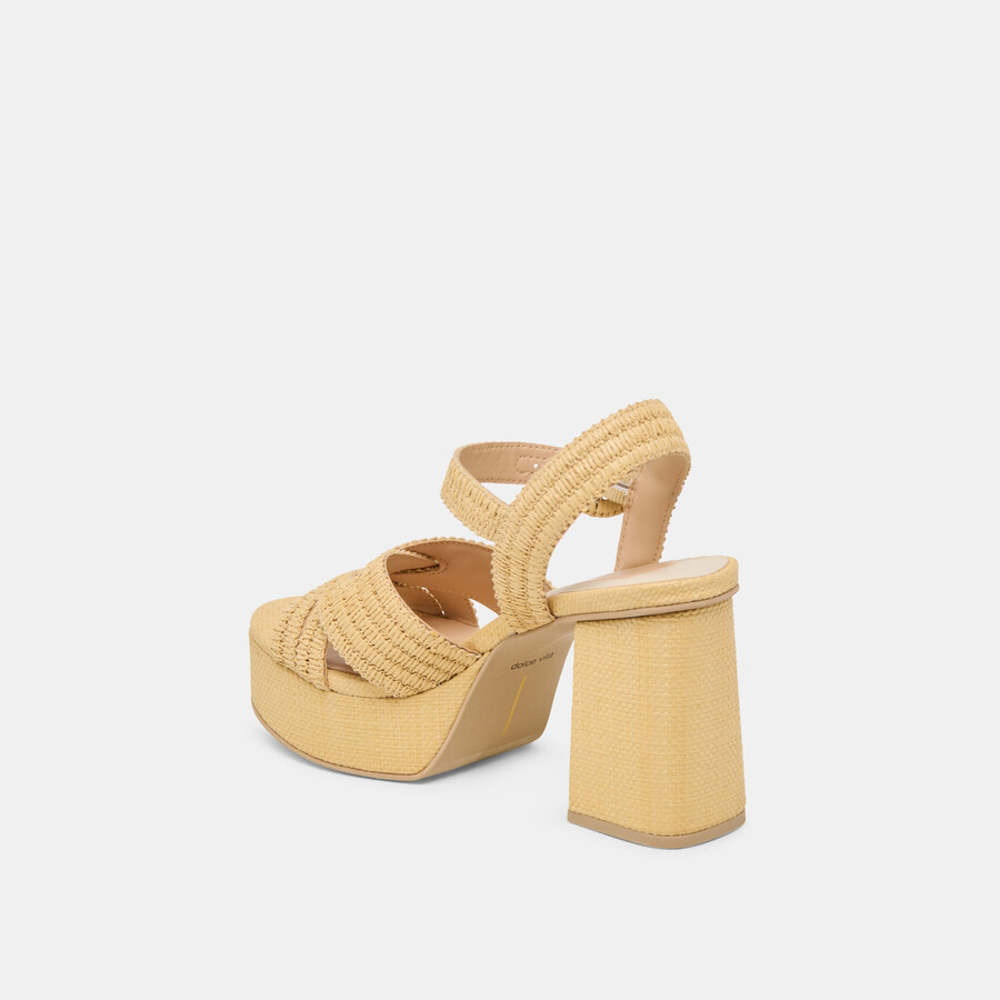 bety heels hellnatur gewebtes raffia